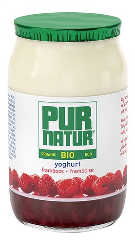 Pur Natur Yoghurt framboos bio 150g